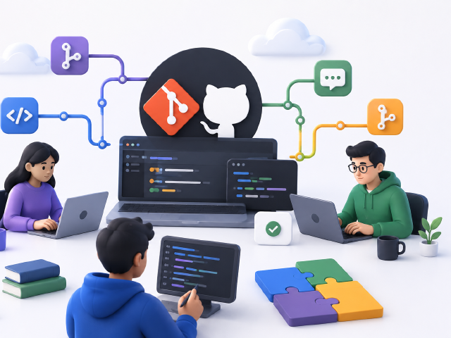 Git & GitHub 협업 강의 대표 이미지